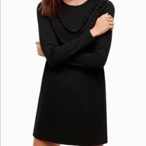 Aritzia Sunday Best Long Sleeve Ruffle Mini Dress XXS